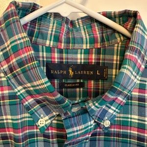 Ralph Lauren plaid button down
